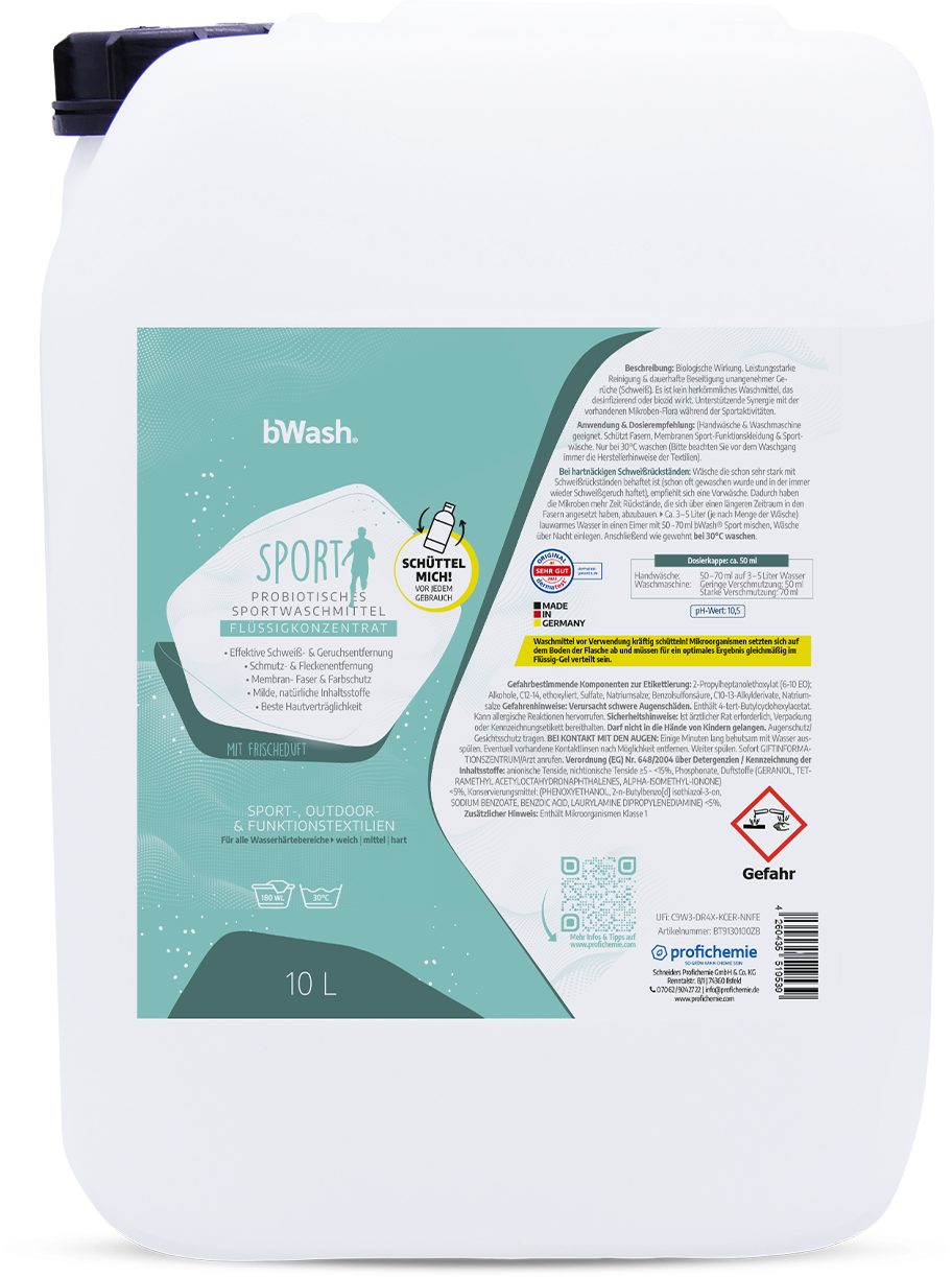 bWash® Sport